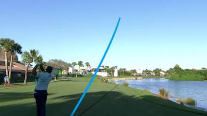 Sam Saunders sticks tee shot to set up birdie at Honda