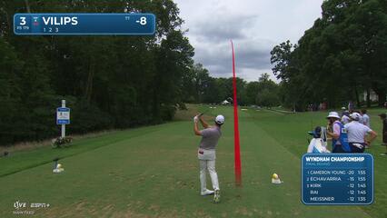 Karl Vilips aces No. 3 at Wyndham