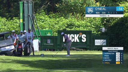 Timothy O'Neal makes birdie on No. 16 at DICK'S Open
