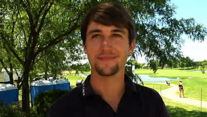 Ollie Schniederjans interview after Round 2 of Lincoln Land Charity