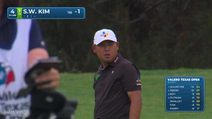 Si Woo Kim's 200-yard approach sets up birdie on No. 4 at Valero