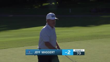 Jeff Maggert makes birdie on No. 9 at Dominion Energy Charity Classic