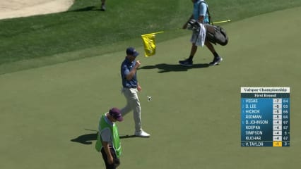 Vaughn Taylor's 32-foot birdie putt at Valspar