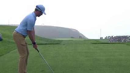 Chris Baker birdies No. 3 at Farmers