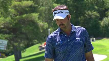 Brett Drewitt sinks 21-foot birdie putt at Utah Championship