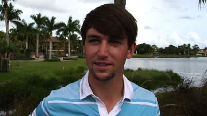 Ollie Schniederjans interview after Round 1 of Web.com Tour Q-School