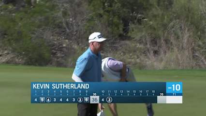 Kevin Sutherland makes eagle on No. 11 at Cologuard