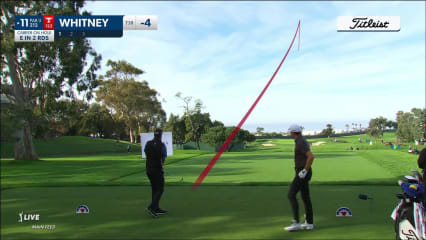 Tom Whitney's tight tee shot leads to birdie at Farmers