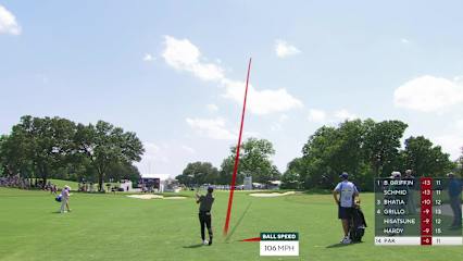 John Pak makes birdie on No. 12 at Charles Schwab