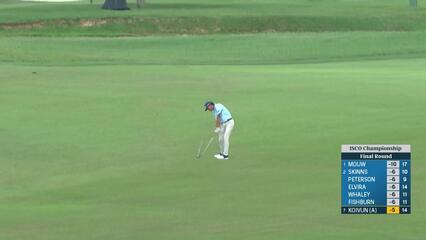 Jackson Koivun stays in the mix with birdie at ISCO Championship