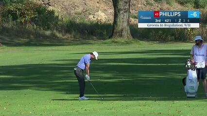 Trent Phillips makes birdie on No. 3 at Nationwide Children's