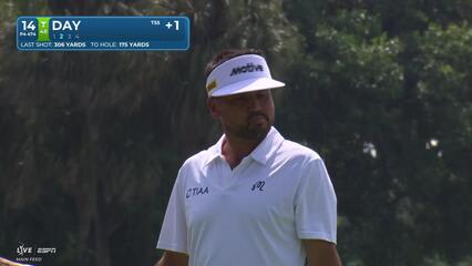 Jason Day's 173-yard approach sets up birdie on No. 14 at Cadillac