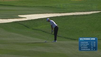 Nicolai Højgaard hits 191-yard approach to 6 feet, sets up birdie on No. 3 at WM Phoenix Open
