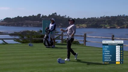 Jerry Kelly makes birdie on No. 7 at PURE Insurance Championship