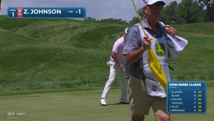 Zach Johnson's 121-yard approach sets up birdie on No. 1 at John Deere