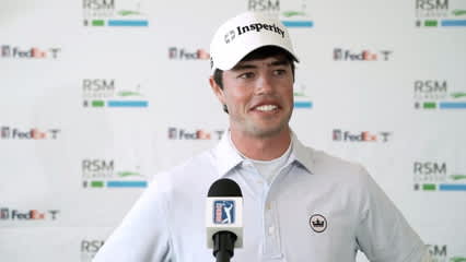 Cole Hammer’s interview after Round 2 of The RSM Classic 