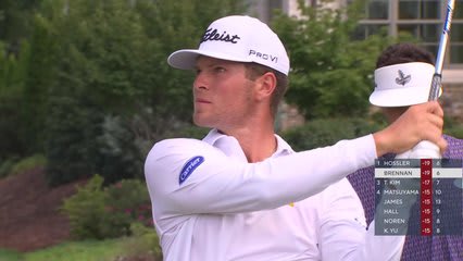 Michael Brennan nearly aces No. 7, sets up birdie at Wyndham