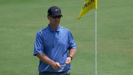 David Duval’s bump and run for birdie at Zurich