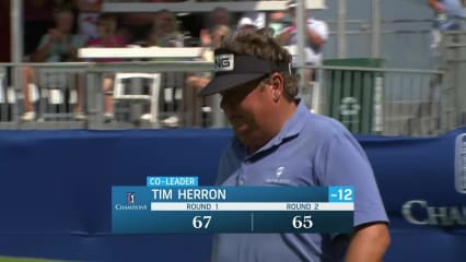 Tim Herron closes with birdie at Principal Charity Classic
