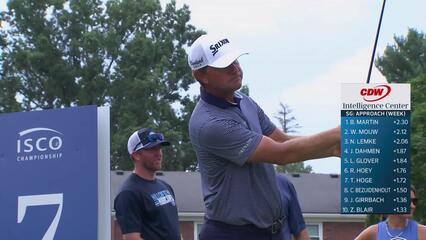 Lucas Glover reaches par-5 No. 7 in two, makes eagle at ISCO Championship