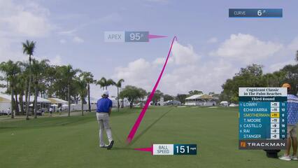 Austin Smotherman sinks 3-foot birdie putt on No. 10 at Cognizant Classic