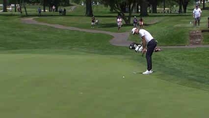 Robert Karlsson makes birdie on No. 7 at DICK'S Open