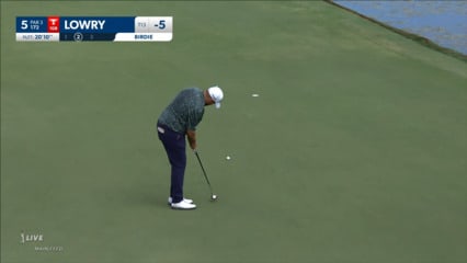 Shane Lowry bends in 20-footer for birdie at Honda
