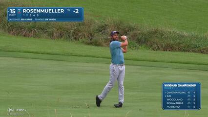 Thomas Rosenmueller makes birdie on No. 15 at Wyndham