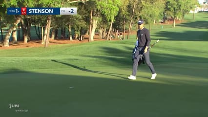 Henrik Stenson sinks 22-footer for birdie at Valspar