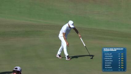 Camilo Villegas makes birdie on No. 18 at World Wide Technology