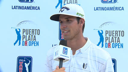 Tee-K Kelly interview after Round 2 of the Puerto Plata DR Open