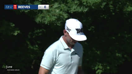 Seth Reeves makes birdie on No. 12 at John Deere