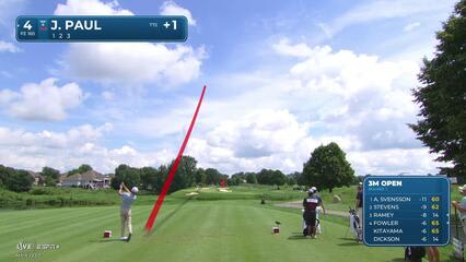 Jeremy Paul makes birdie on No. 4 at 3M Open