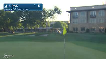 John Pak makes birdie on No. 2 at THE CJ CUP