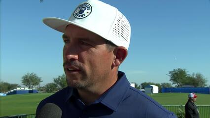 Scott Stallings' interview after Round 1 of The American Express 