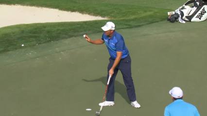 Padraig Harrington makes birdie on No. 10 at Cognizant Classic