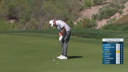 Tommy Gainey makes birdie on No. 11 at Cologuard Classic