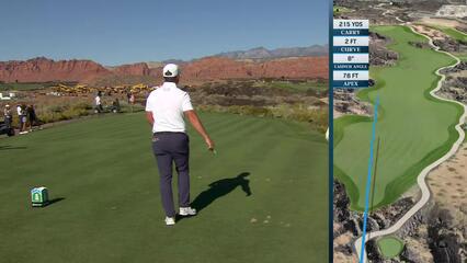 Steven Fisk holes out 50-foot shot for eagle on No. 7 at Bank of Utah