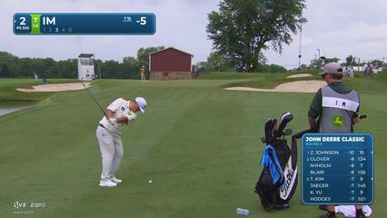 Sungjae Im sinks 16-foot birdie putt on No. 2 at John Deere