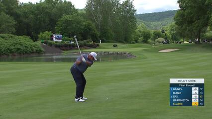Darren Clarke makes birdie on No. 15 at DICK'S Open