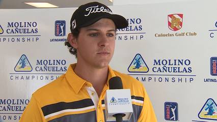 Entrevista con Rafael Becker tras Ronda 1 del Molino Cañuelas Championship