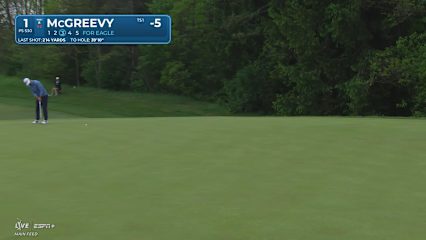 Max McGreevy makes birdie on No. 1 at RBC Canadian