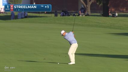 Kevin Streelman's 120-yard approach sets up birdie on No. 1 at Charles Schwab