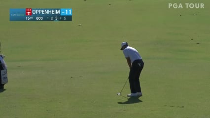 Rob Oppenheim chips in for eagle at Puerto Rico