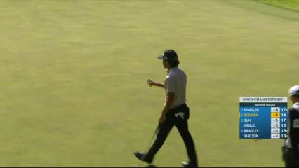 Satoshi Kodaira makes birdie on No. 14 at ZOZO CHAMPIONSHIP