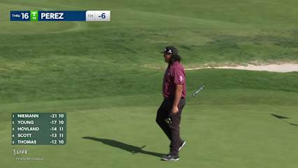 Pat Perez nearly aces No. 16 at Genesis