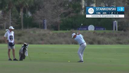 Paul Stankowski makes birdie on No. 13 at Chubb Classic