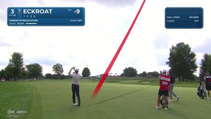 Austin Eckroat makes birdie on No. 3 at 3M Open