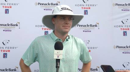 Joe Highsmith interview after Round 2 of Pinnacle Bank