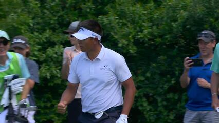 Carl Yuan cards 3 hole-outs in his final round at Valspar